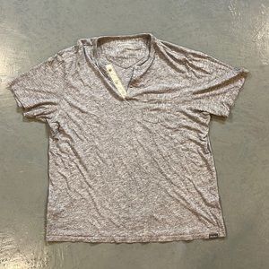 Eddie Bauer Half Button Up Outdoor T-Shirt Large